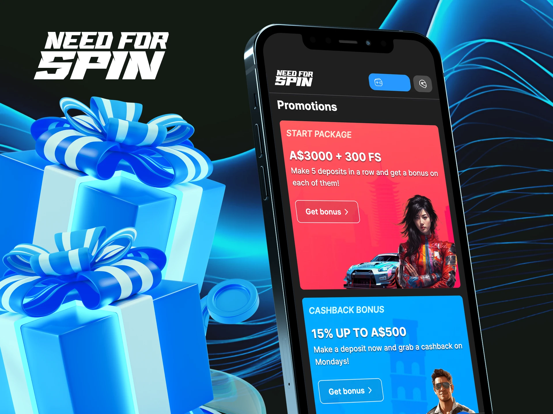 What is a fifth deposit bonus at Need for Spin online casino and how can I get it.