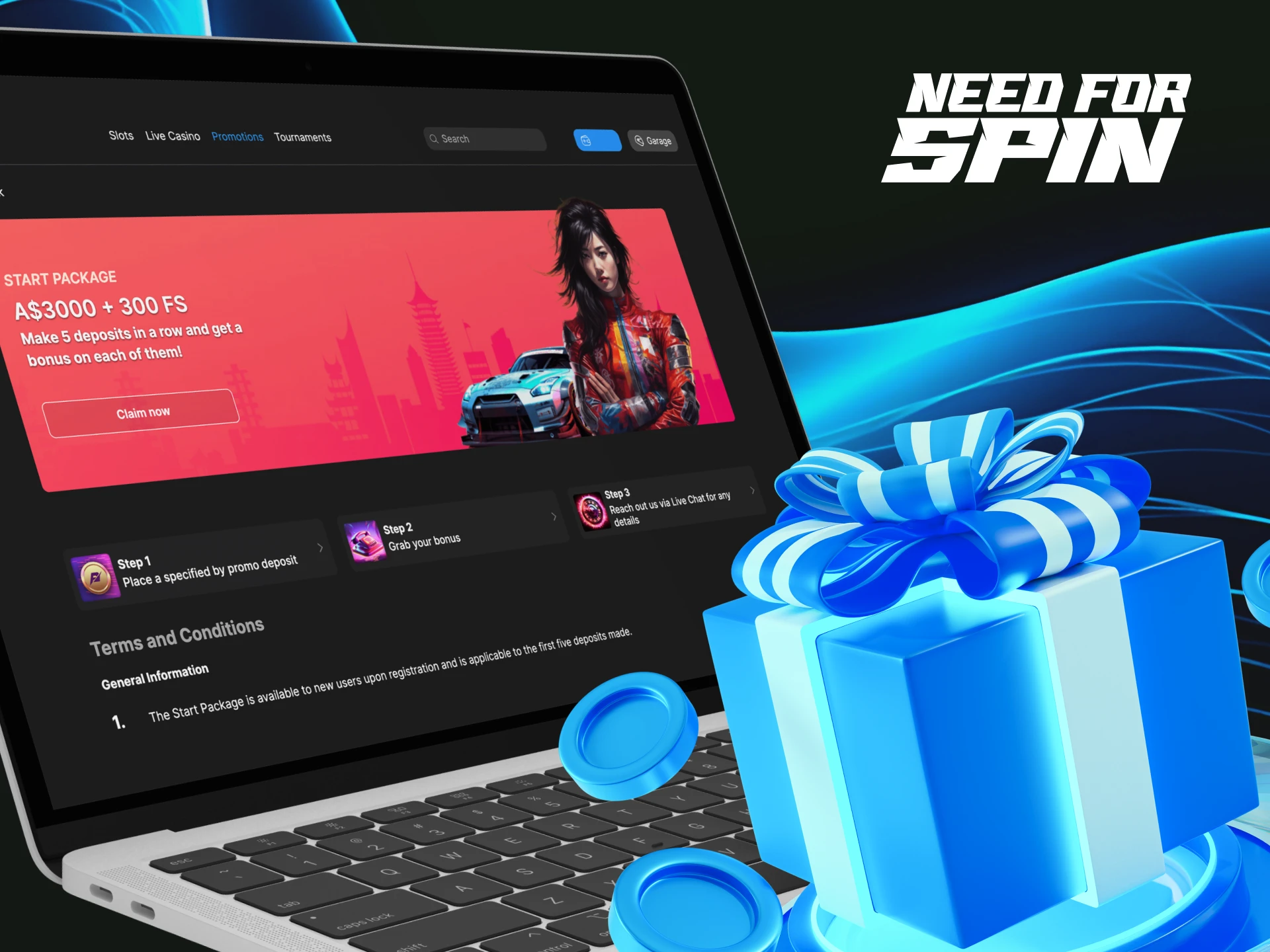 What is a second deposit bonus at Need for Spin online casino and how can I get it.