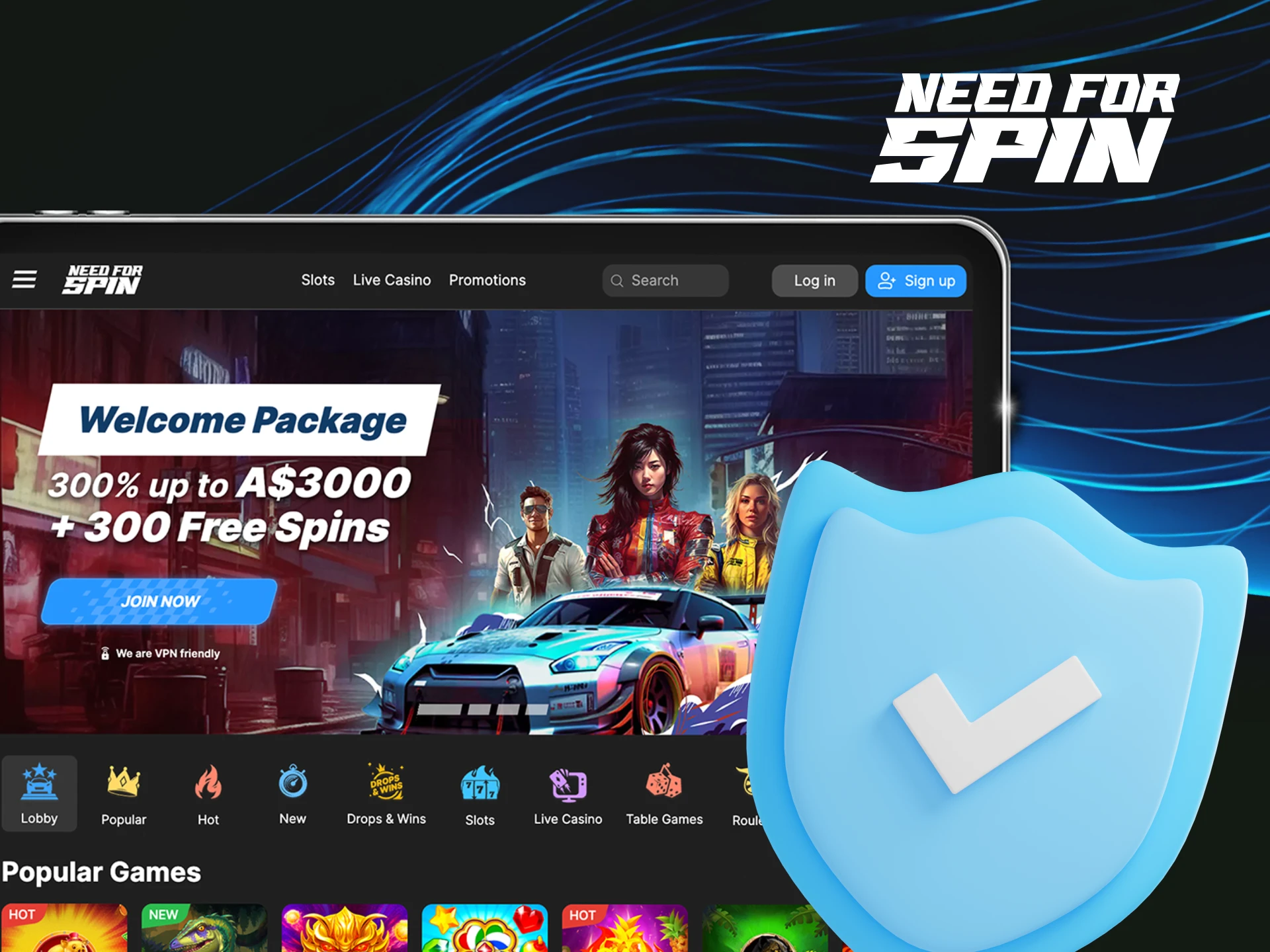 What kind of license does Need for Spin online casino have.